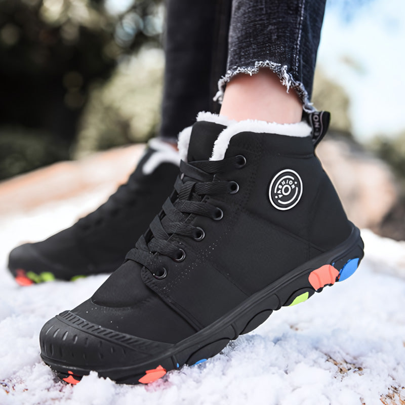 Kids' Waterproof Winter Boots | Warm Fleece Lined with Fun Non-Slip Sole