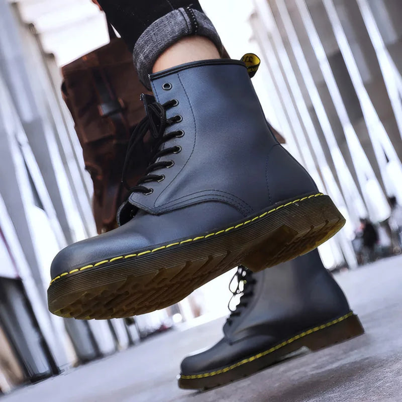 Unisex waterproof combat boots product view