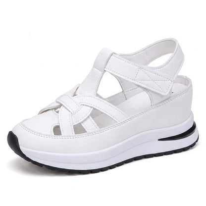 Women's wide fit walking sandals product view