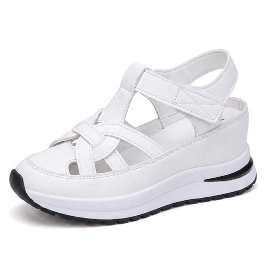 Women's wide fit walking sandals product view